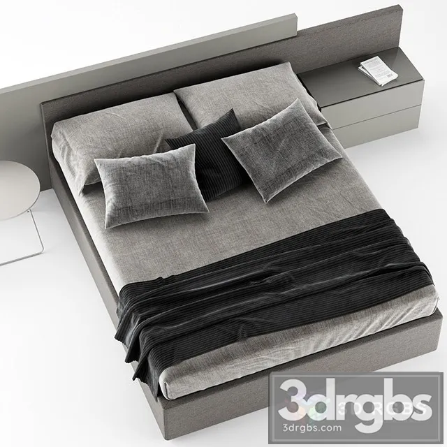 Novamobili Time Bed 3D Model Free