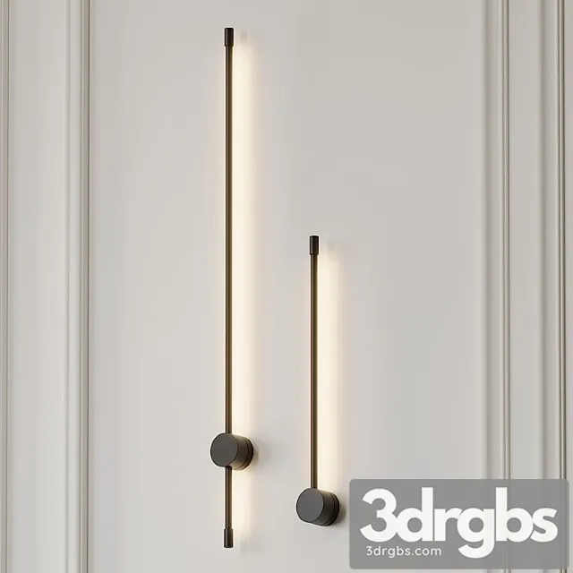 Novelty led wall lamp 3D Model Free