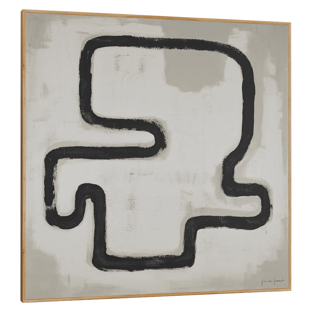 Novocuadro Art Company  - Picture Big Road_Jaime Jurado 3D Model