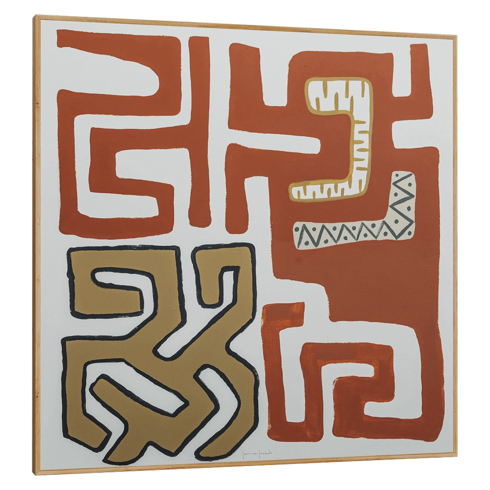 Novocuadro Art Company  - Picture Gran Tribal 3D Model