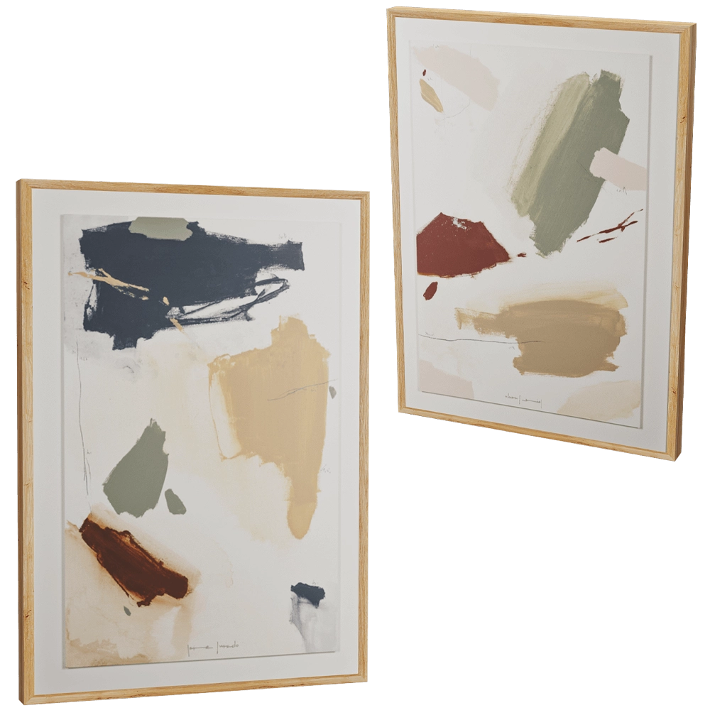 Novocuadro Art Company  - Picture ShapesI & II Jaime Jurado_ambiente 3D Model