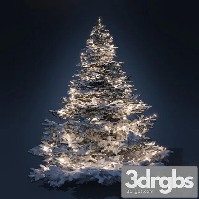 Novoghodniaia Iolka 11 3D Model Free