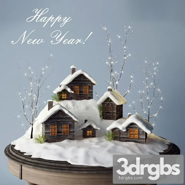 Novoghodniaia Kompozitsiia 1 3D Model Free