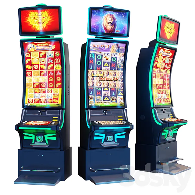 Novomatic PANTHERA Curve 1.43 3D Model