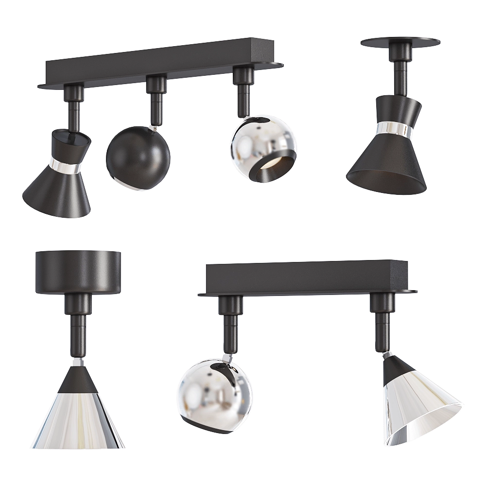 Novotech - Ceiling lamps Compo 358392 3D Model