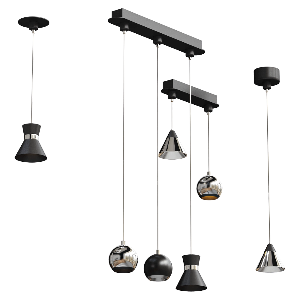 Novotech - Pendant lamps Compo 358389 3D Model