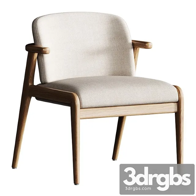 Nowe Dining Chair 3D Model Free