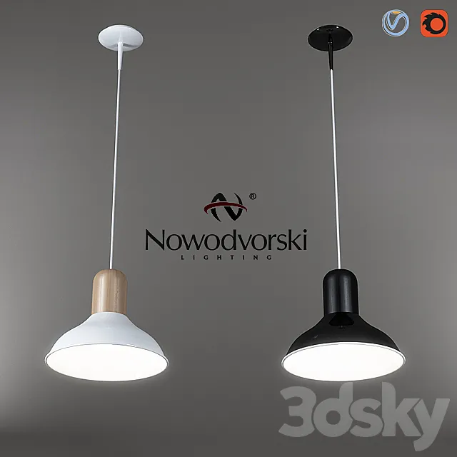 Nowodvorski 6535 WOOD BOY 3DModel