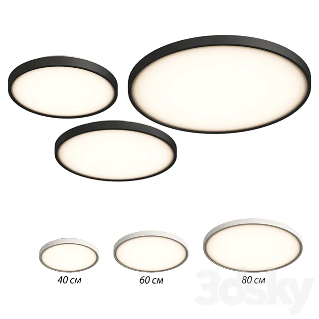 Nowodvorski AGNES ROUND LED 3D Model