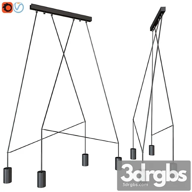 Nowodvorski imbria black 9192 3D Model Free