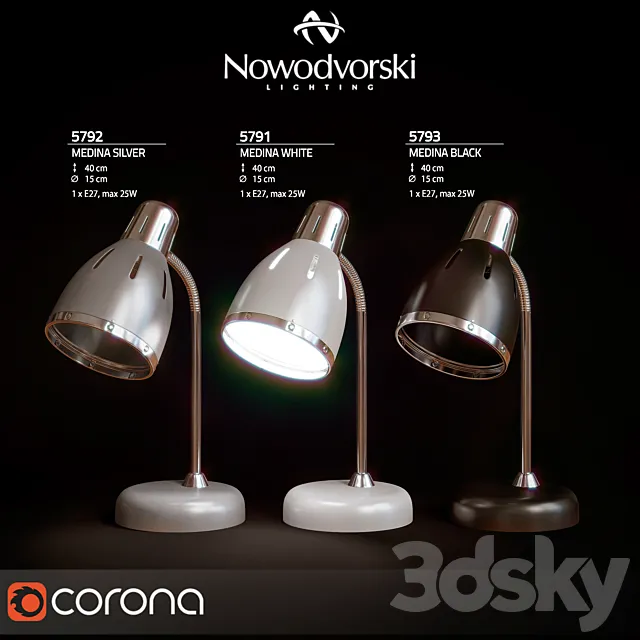 Nowodvorski MEDINA 3DModel