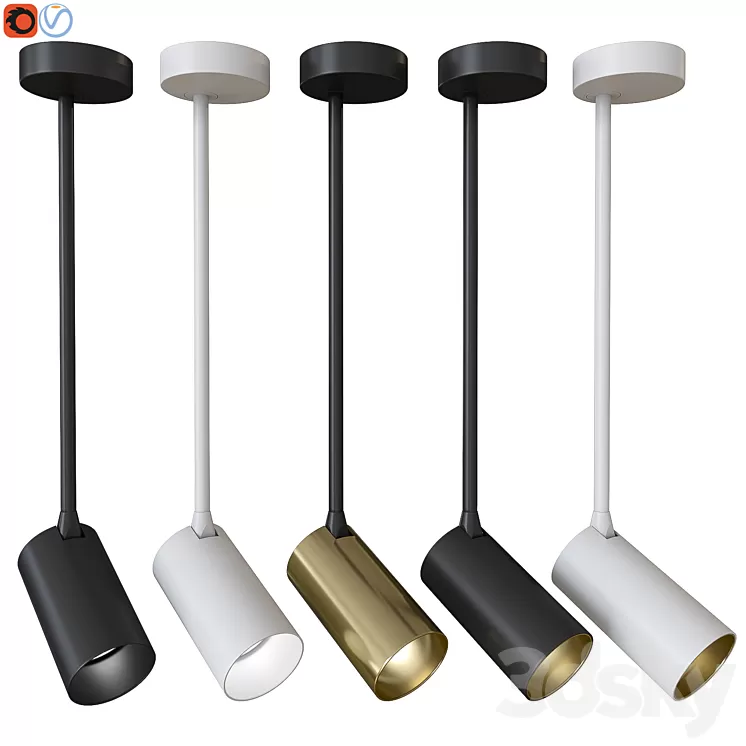 Nowodvorski MONO LONG M 3D Model Free