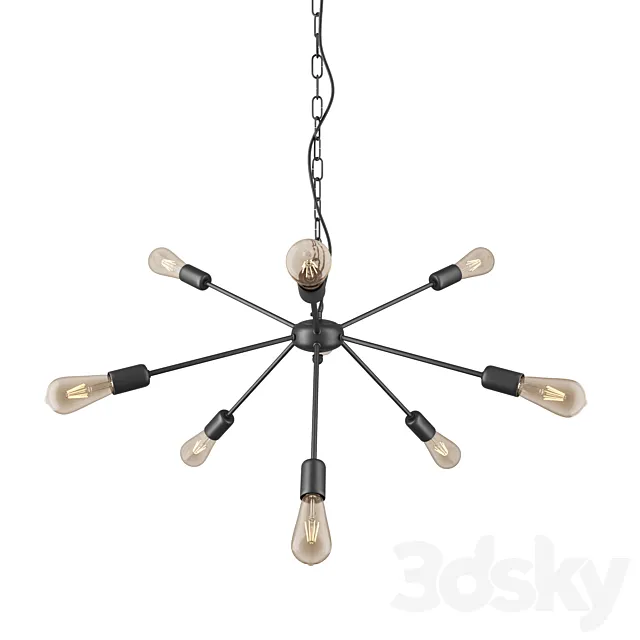 Nowodvorski ROD BLACK IX 9734 3D Model