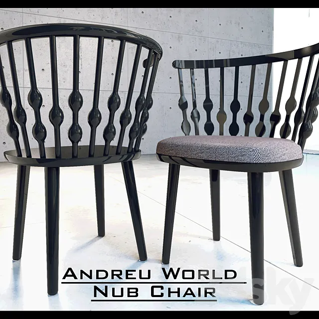 Nub chair 3D Model
