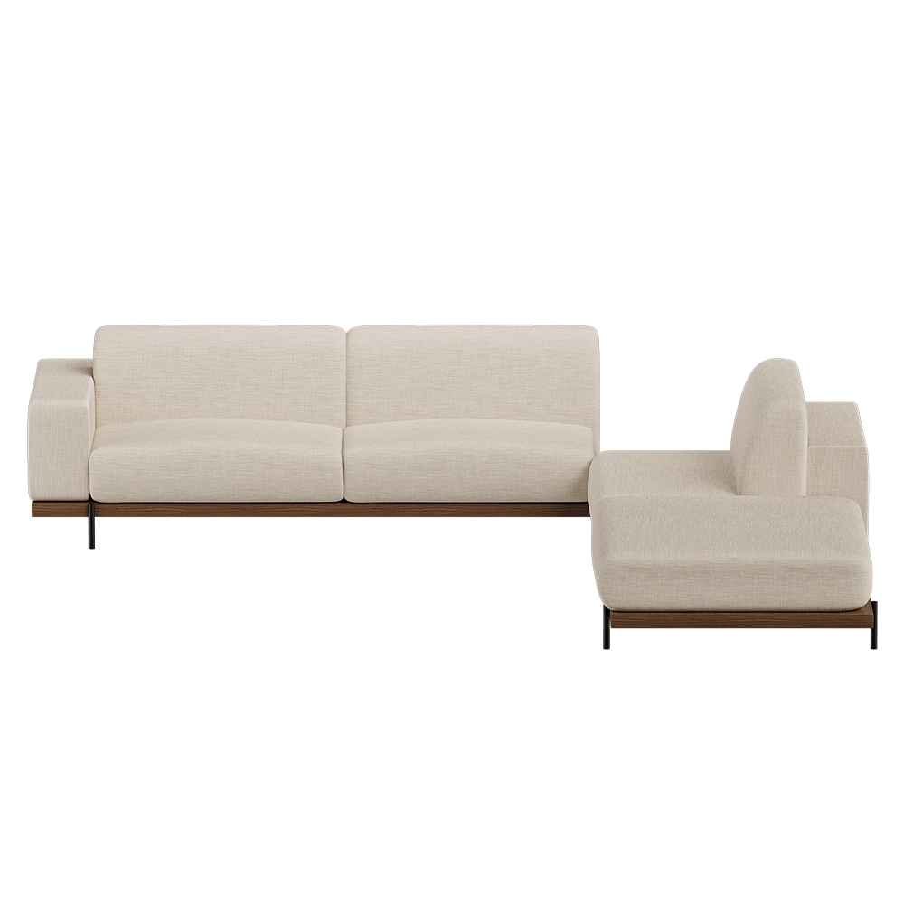 Nube Italia - Modular sofa Sailor 3D Model