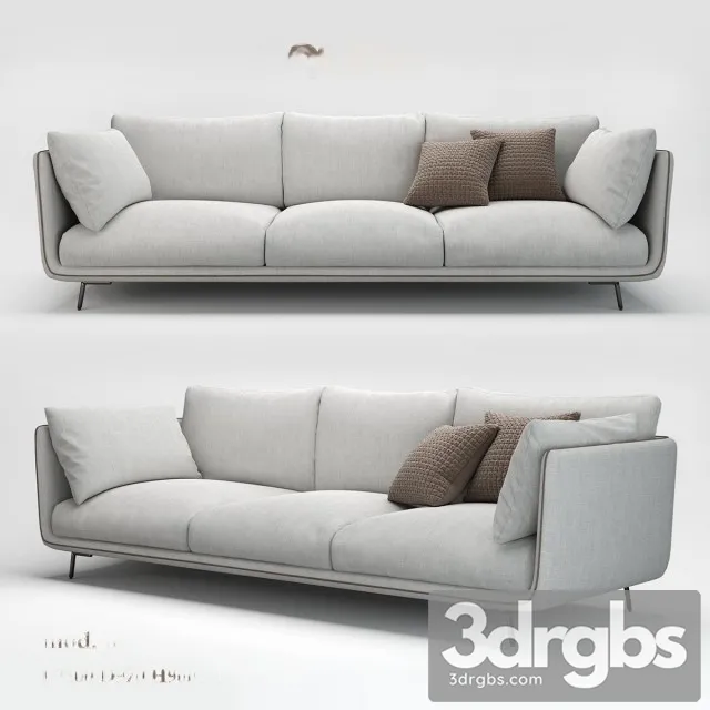 Nube Joe Sofa 3D Model Free