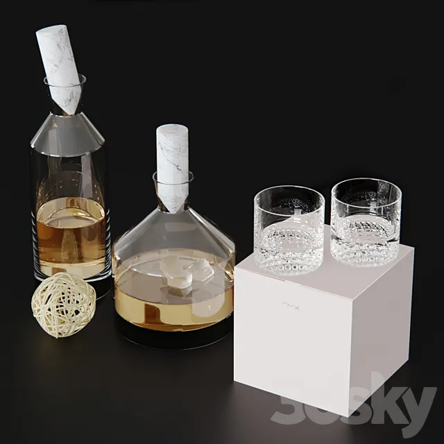NudeGlass set-2 3DModel