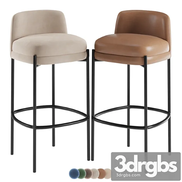 Nuevo inna barstool 2 3D Model Free