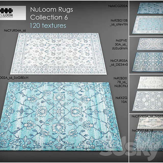 Nuloom rugs6 3DModel
