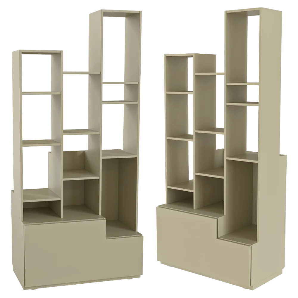 Nunc - Shelves Sfumato module C 3D Model