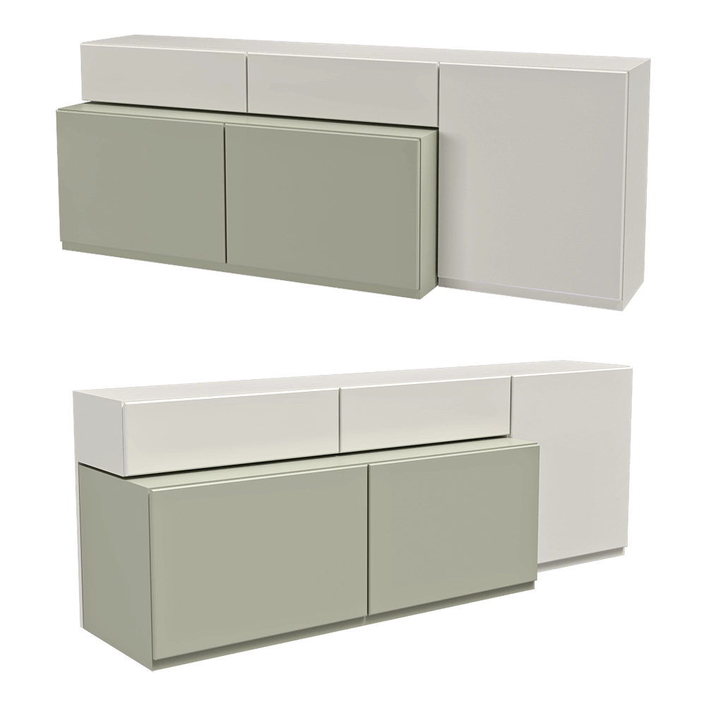 Nunc - Sideboard for living room Aman taman 3D Model