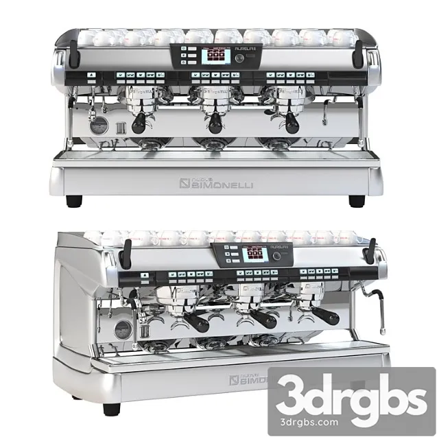Nuova Simonelli Aurelia Li Digit 2gr 3gr 4gr 3D Model Free