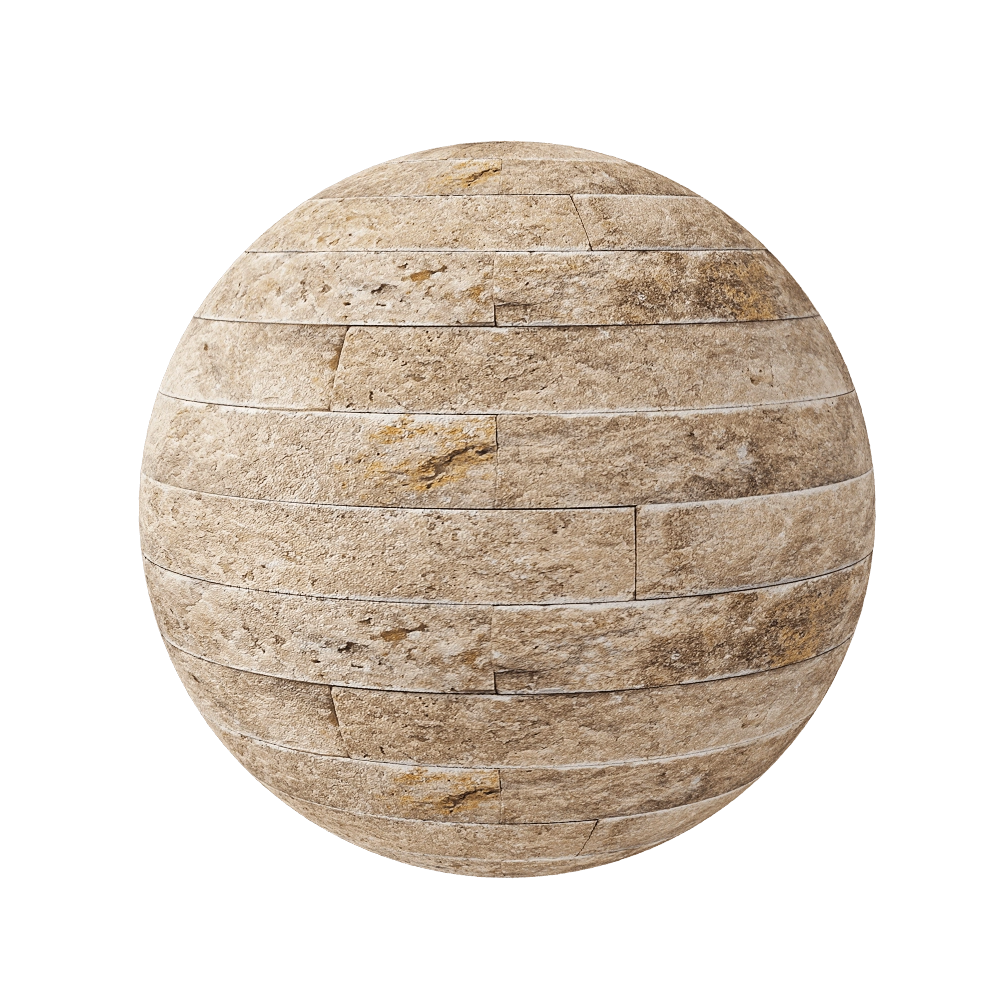 Nur Mosaic - Mosaic classic travertine fur coat 3D Model