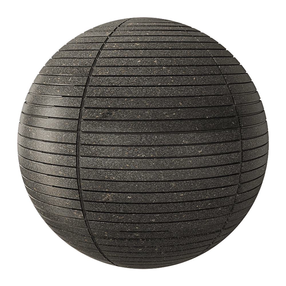 Nur Mosaic - Mosaic french lines from basalt 3D Model