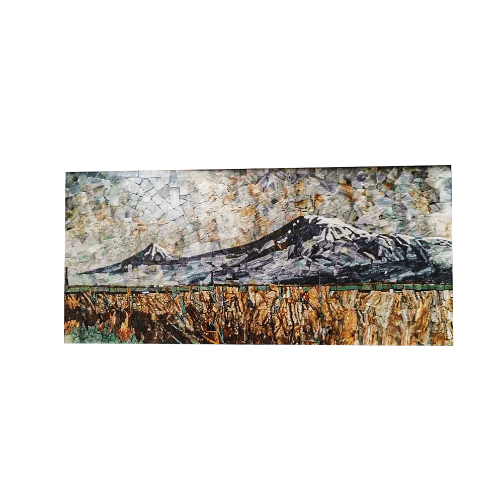 Nur Mosaic - Stone mosaic picture Mountain Ararat 3D Model