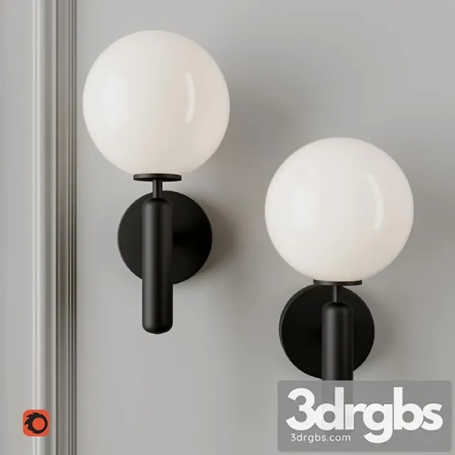 Nuura Miira Wall Opal 3D Model Free