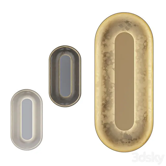 Nuura Sasi Wall Lamps 3D Model