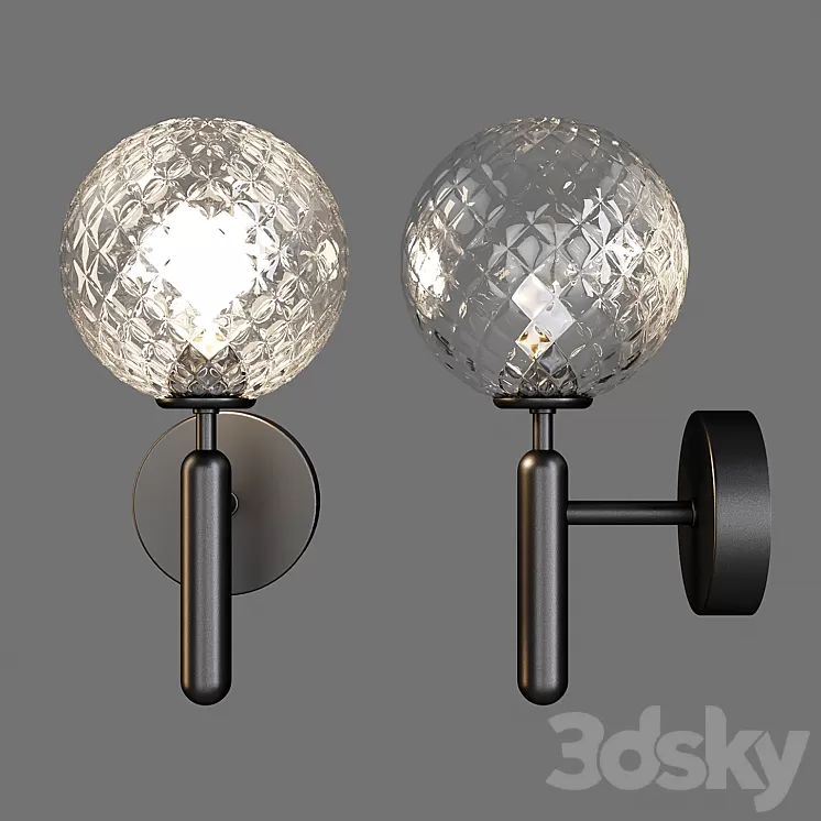 Nuura: Wall Lamp - Miira Optic (03480223) 3D Model