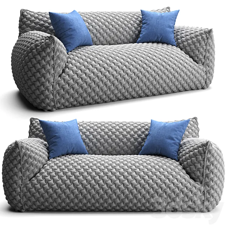 Nuvola 10 Sofa 3D Model Free