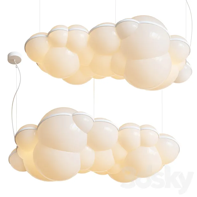 Nuvola Pendant Lamp 3D Model