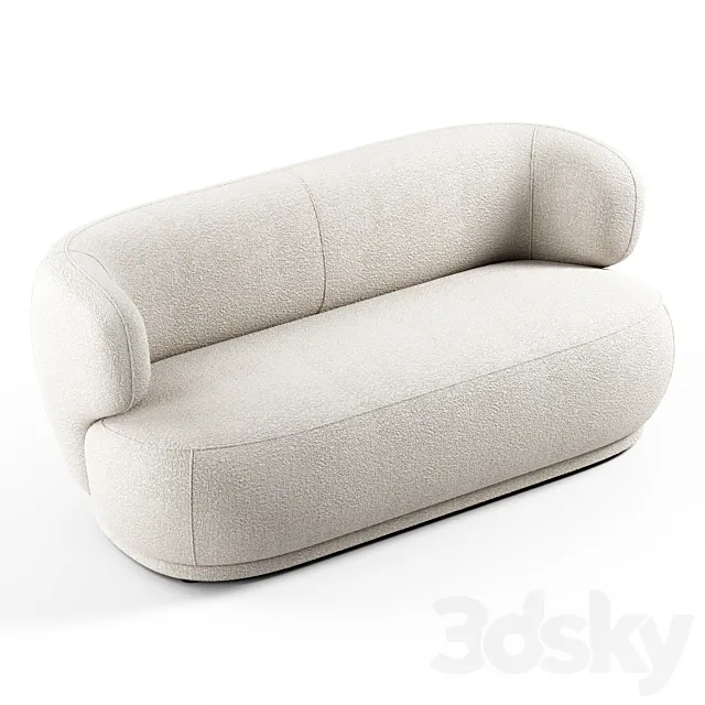 NV Gallery - Giulia 2 seater sofa 3D Model