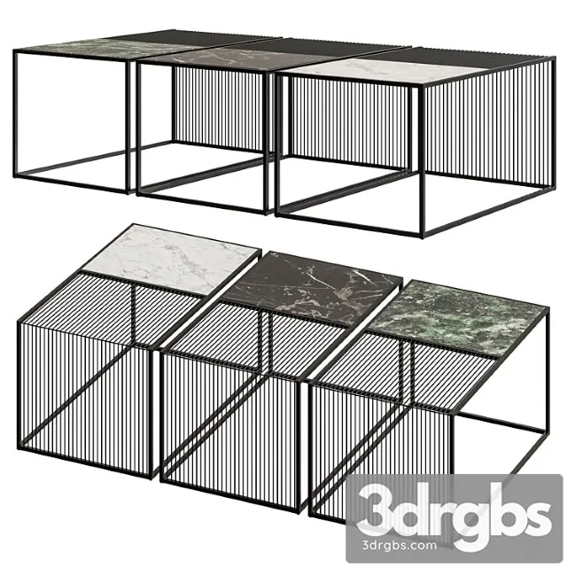 NV Gallery Skye Marble Coffee Table 3D Model Free