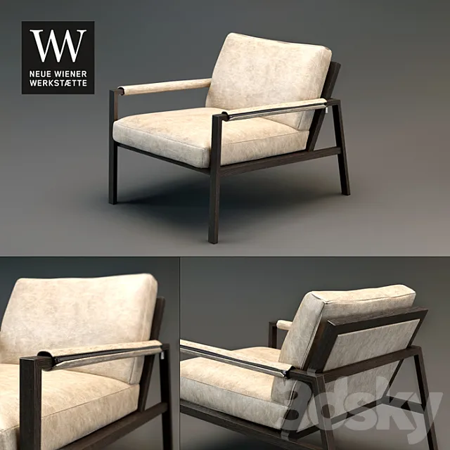 NWW Design _ Boheme loungechair 3D Model