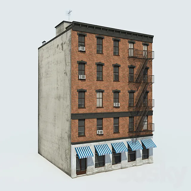 NYC Building 1 3DModel