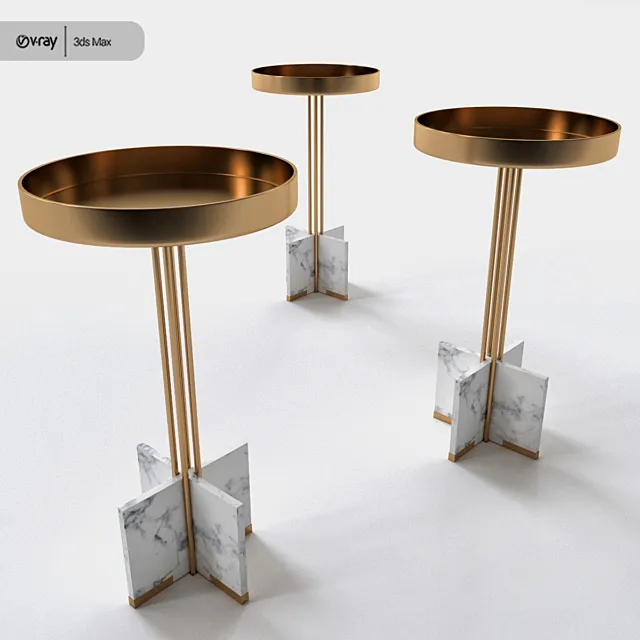 Nyla end table 3DModel