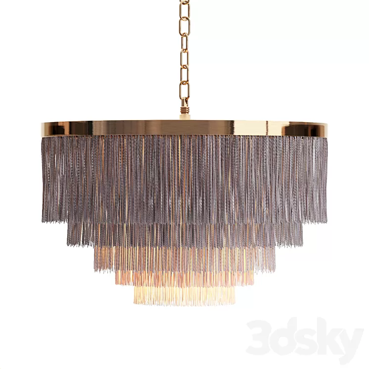 Oahu Fringe Pendant by Anthropologie