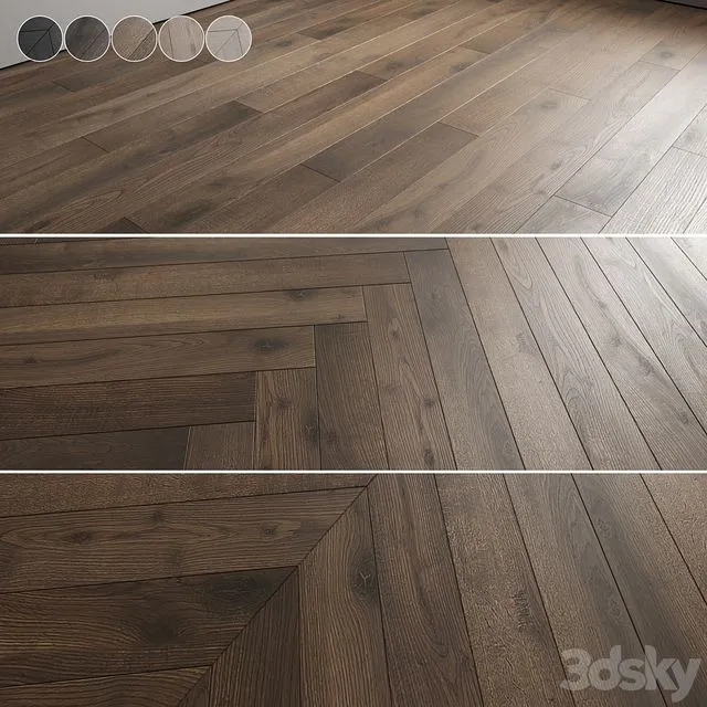 Oak Floor 036 3D Model