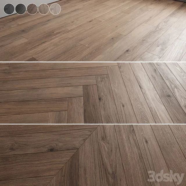 Oak Floor 037 3D Model