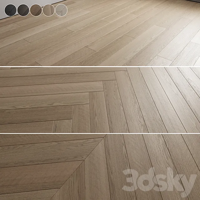 Oak Floor 043 3D Model