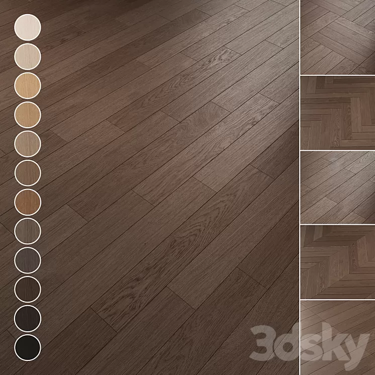Oak Flooring Set 081