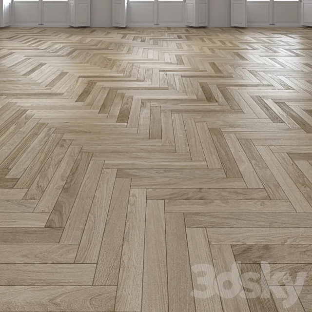 Oak Herringbones floor 3DModel