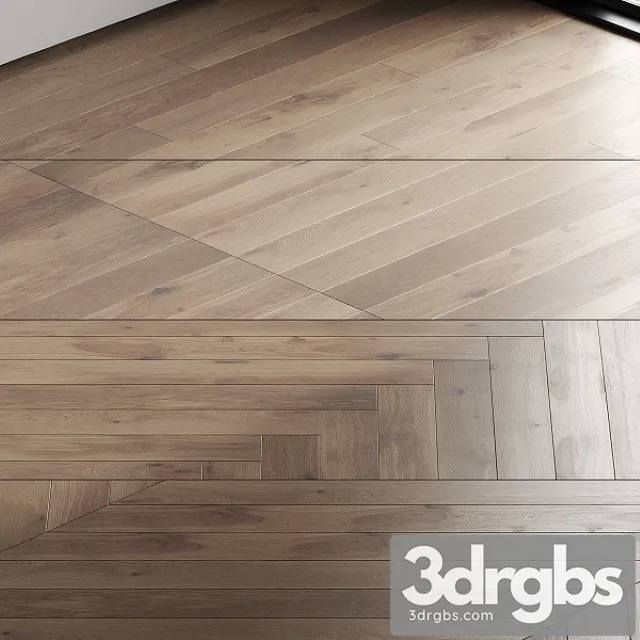 Oak Parquet Board 12 3D Model Free