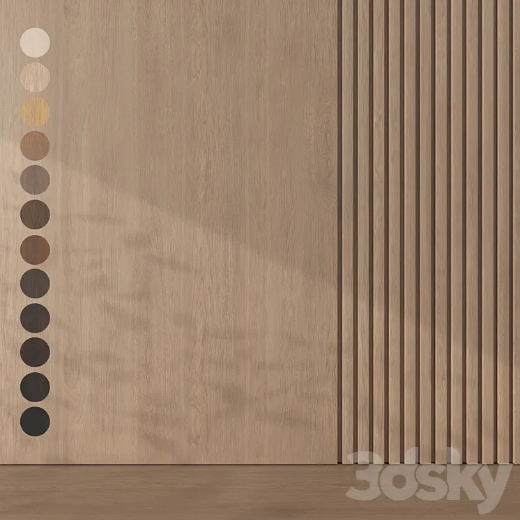 Oak texture 004 3D Model Free Download