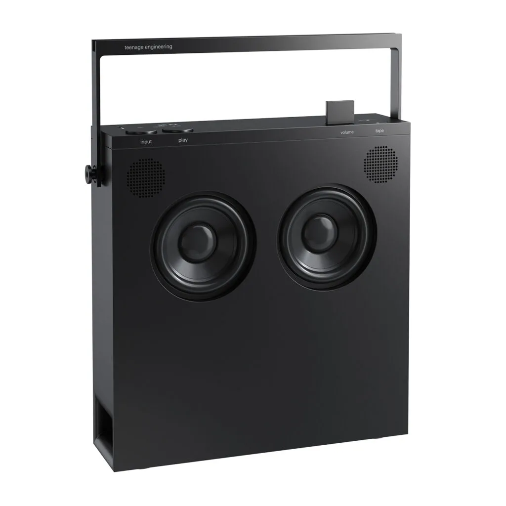OB-4 Bluetooth Loudspeaker Black by Teenage Engineering