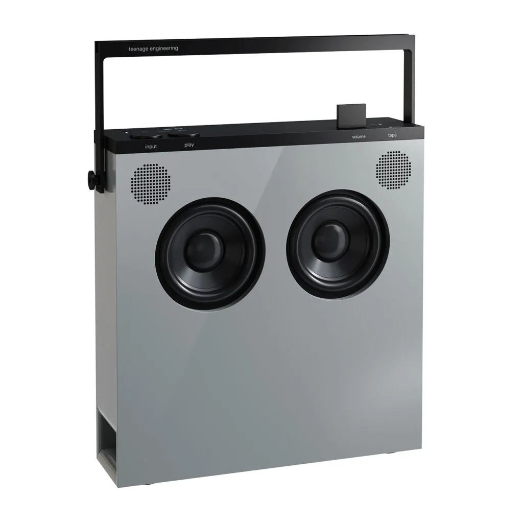 OB-4 Bluetooth Loudspeaker Gray by Teenage Engineering
