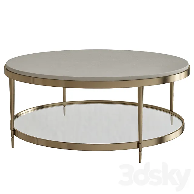 Oberon Cocktail Table 3DModel